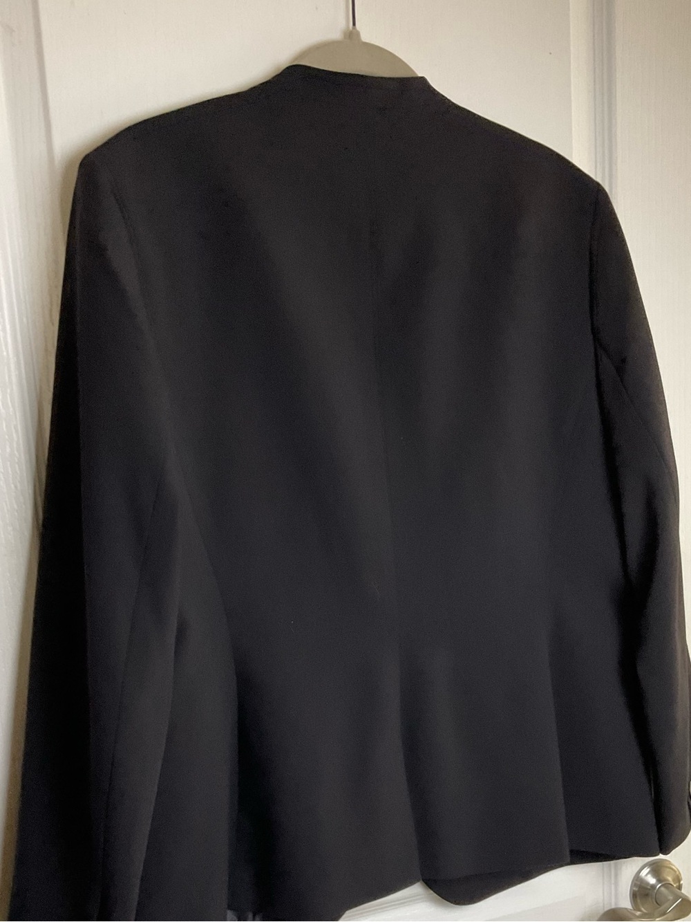 Bar III Black Open Front Blazer Women’s XL Career Office Jacket - Picture 3 of 10